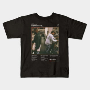 DJ Shadow - Endtroducing..... Tracklist Album Kids T-Shirt